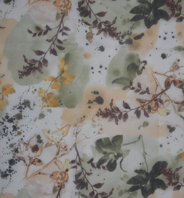 Digital print on glass organza fabric - Image 5