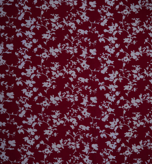 Floral print Georgette fabric - Image 2