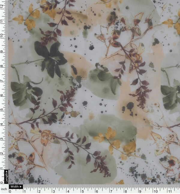 Digital print on glass organza fabric - Image 3